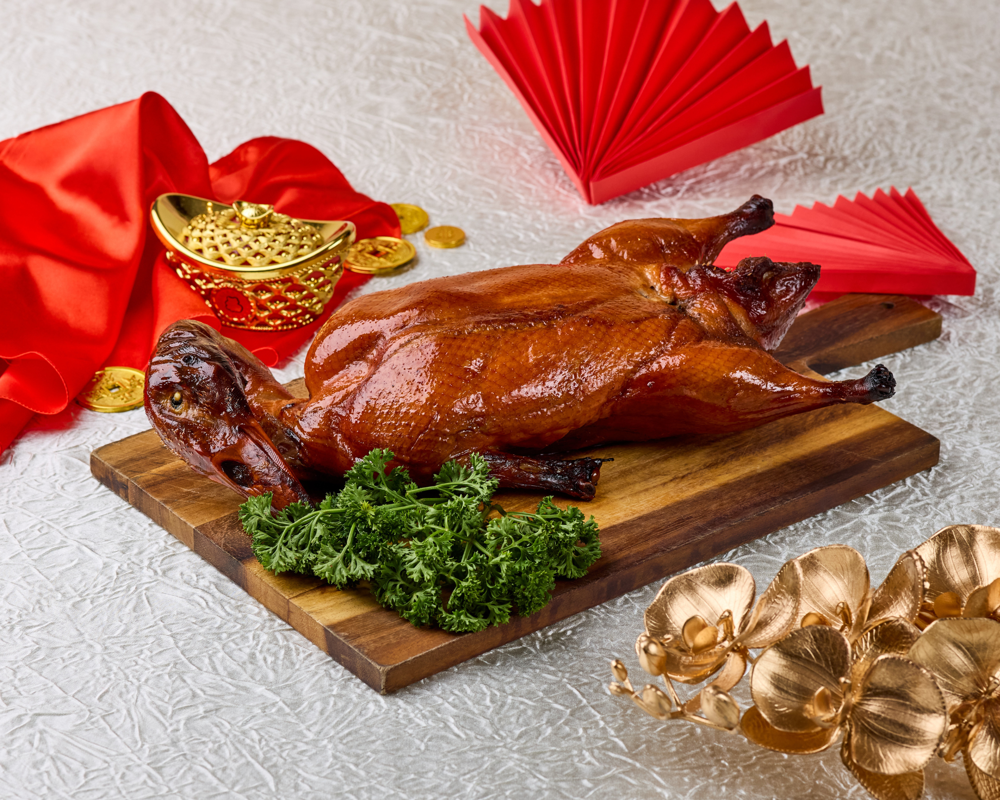 Roasted Duck 当归烤鸭 ，紫气东来