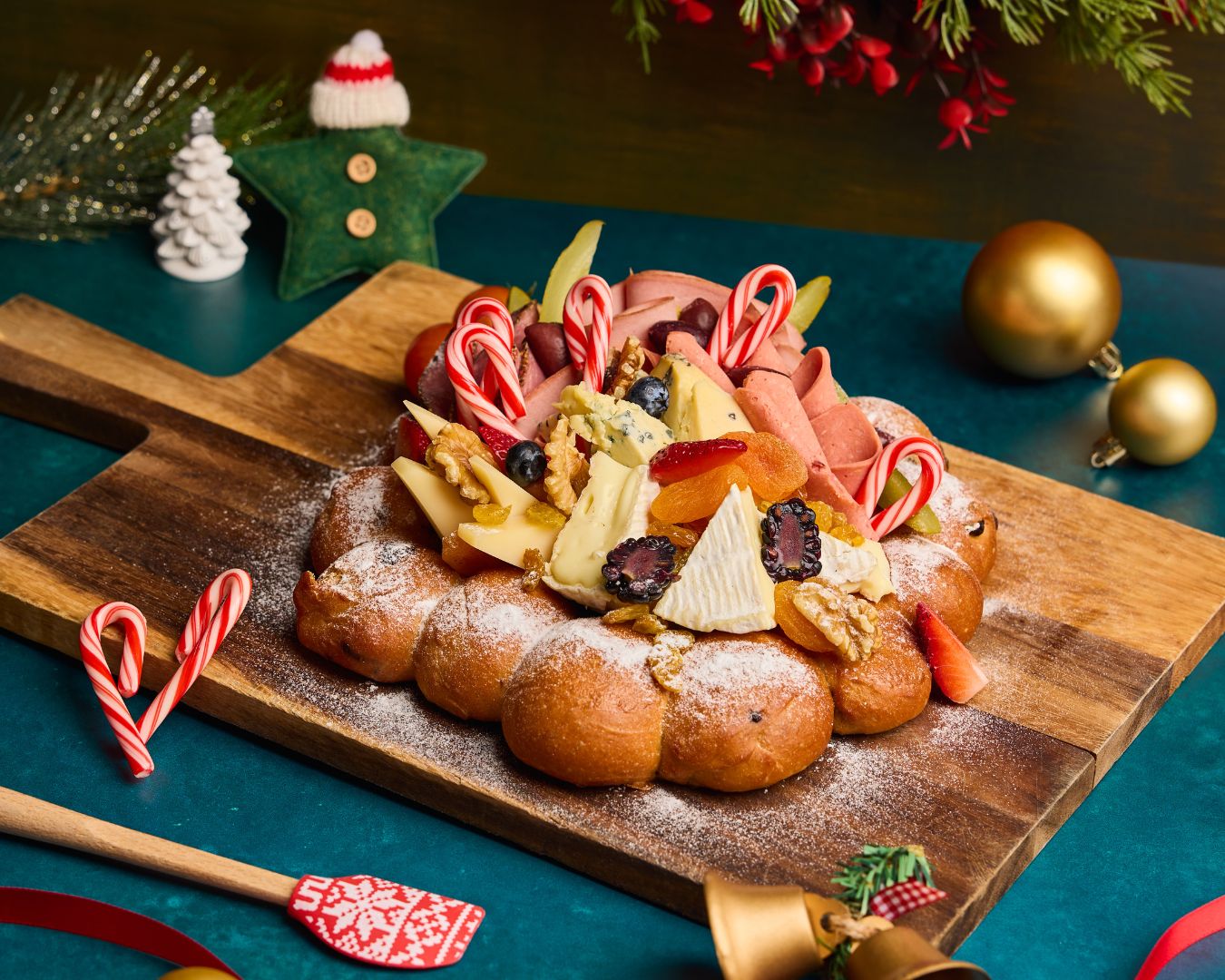 Xmas Wreath Bread