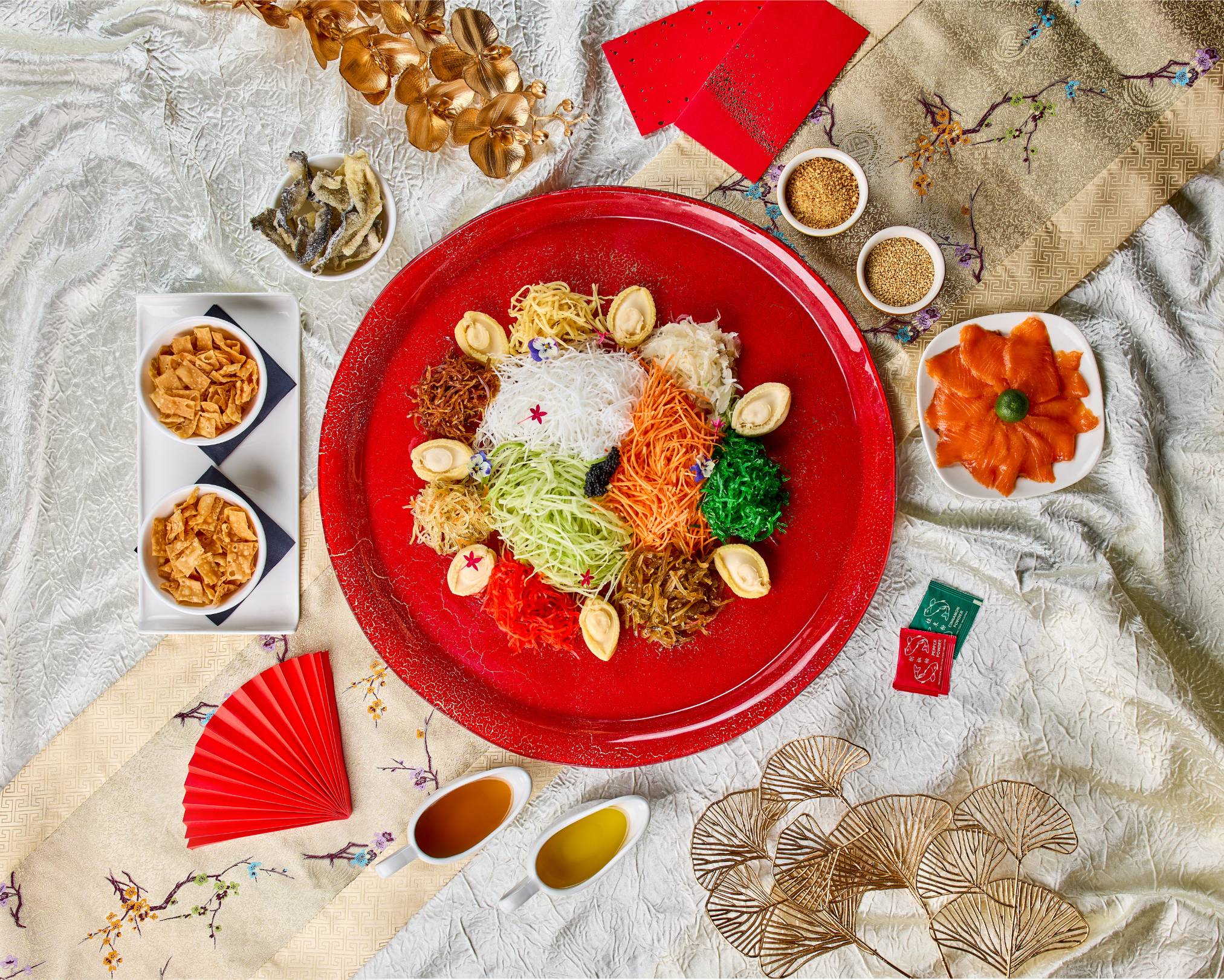 Prosperity Yu Sheng 蛇年团圆齐，财源广进