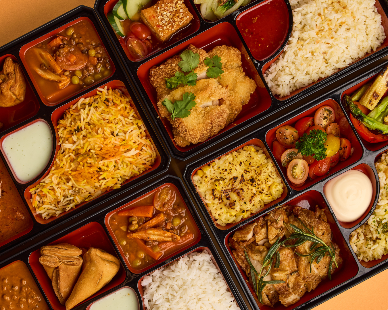 Catering To-Go Bento Boxes